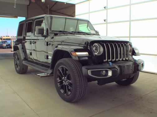 Black Clearcoat 2023 Jeep Wrangler 4xe Sahara