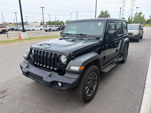 Black Clearcoat 2023 Jeep Wrangler Sport S
