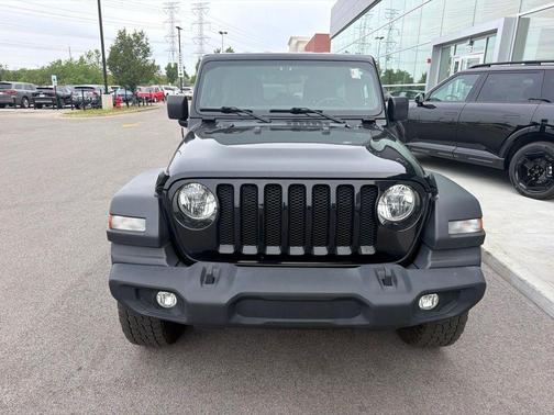 Black Clearcoat 2023 Jeep Wrangler Sport S
