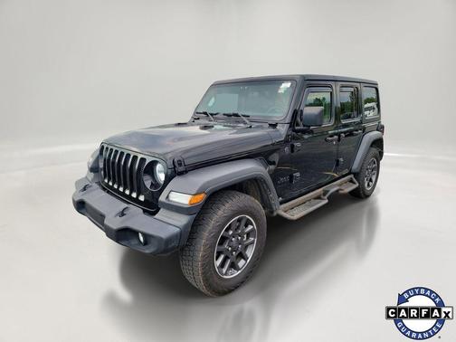 Black Clearcoat 2023 Jeep Wrangler Sport S