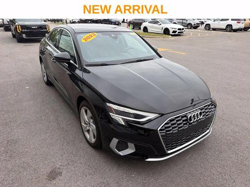 Black 2023 Audi A3 Premium