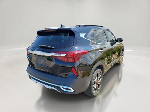 Cherry Black 2023 Kia Seltos SX Turbo