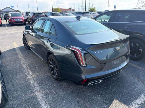 Shadow Metallic 2020 Cadillac CT4 Sport