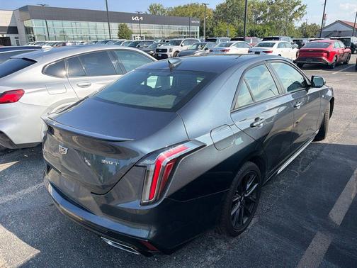 Shadow Metallic 2020 Cadillac CT4 Sport