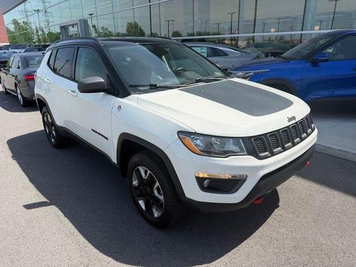 White Clearcoat 2018 Jeep Compass Trailhawk