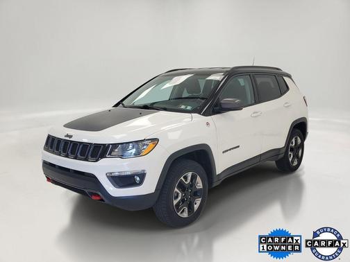 White Clearcoat 2018 Jeep Compass Trailhawk