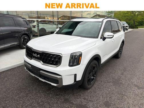 Glacial White Pearl 2023 Kia Telluride EX X-Line