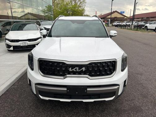 Glacial White Pearl 2023 Kia Telluride EX X-Line