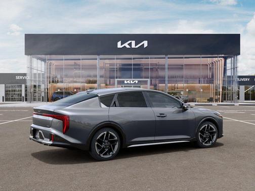 Steel Gray 2026 Kia K4 GT-Line