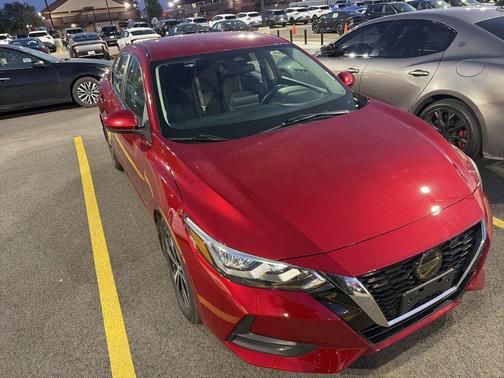 Scarlet Ember Tintcoat 2020 Nissan Sentra SV
