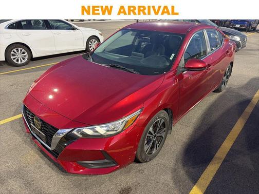 Scarlet Ember Tintcoat 2020 Nissan Sentra SV