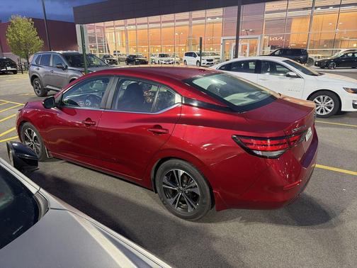 Scarlet Ember Tintcoat 2020 Nissan Sentra SV