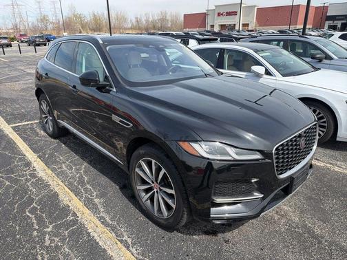 Black 2021 Jaguar F-PACE S P340 AWD Automatic