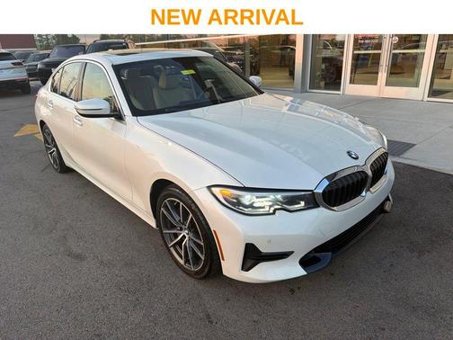 White Metallic 2021 BMW 330 xDrive