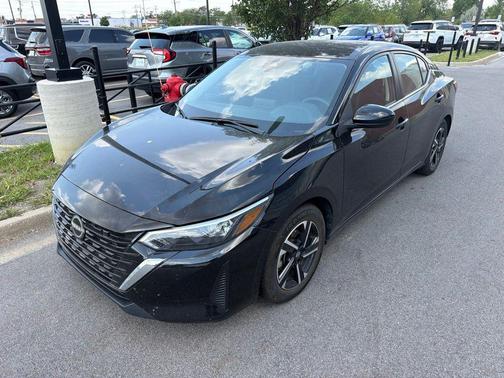 Super Black 2025 Nissan Sentra SV