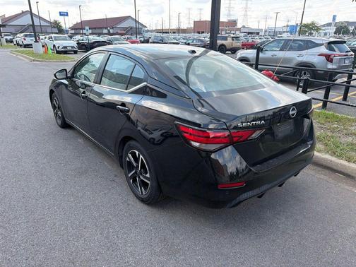 Super Black 2025 Nissan Sentra SV