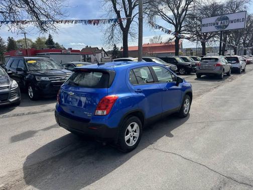 Blue 2016 Chevrolet Trax LS