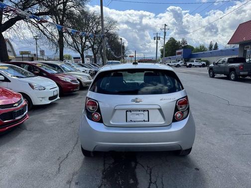 Silver 2016 Chevrolet Sonic LT