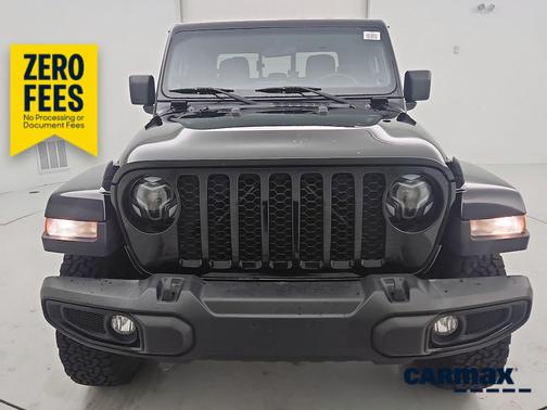 Black 2021 Jeep Gladiator Willy's
