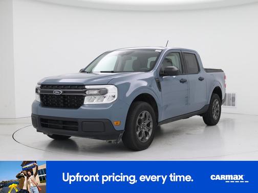 Blue 2022 Ford Maverick XLT