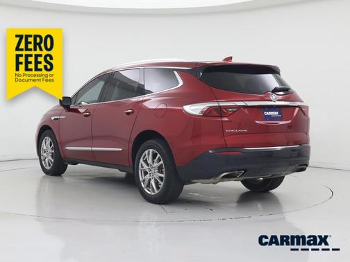 Red 2023 Buick Enclave Essence