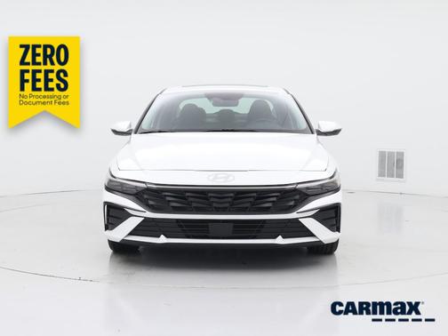 White 2025 Hyundai ELANTRA Limited