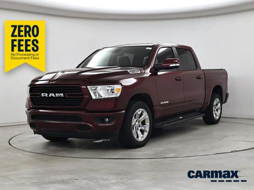 Burgundy 2021 RAM 1500 Bighorn