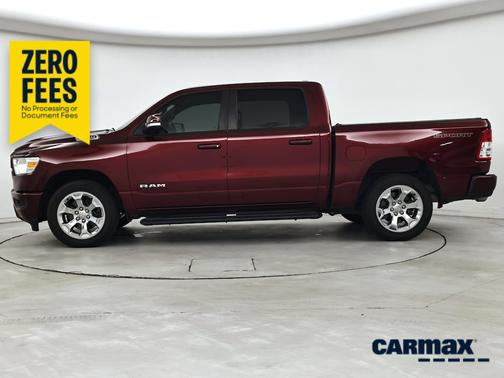 Burgundy 2021 RAM 1500 Bighorn