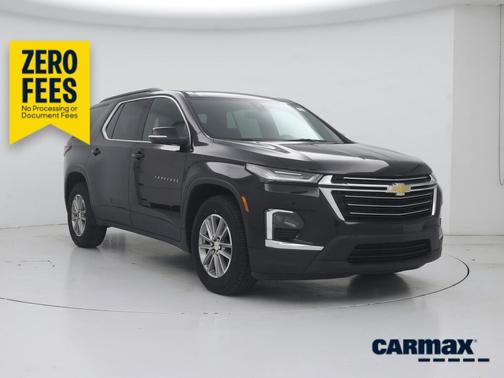 Black 2023 Chevrolet Traverse LT Leather