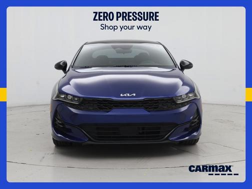 Blue 2022 Kia K5 GT-Line
