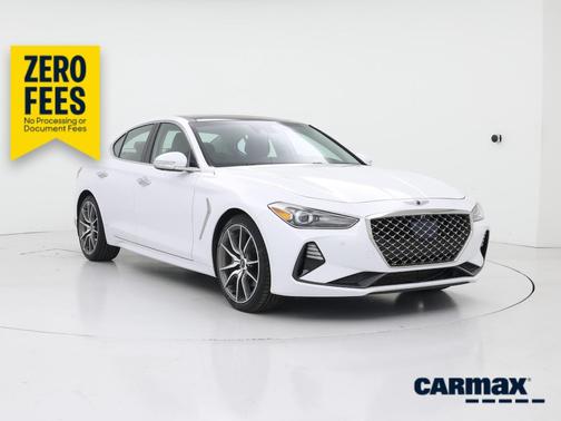 White 2019 Genesis G70 Advanced