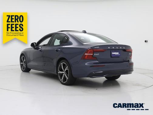 Gray 2024 Volvo S60 B5 Core Dark Theme