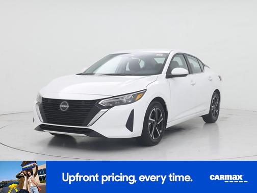 White 2025 Nissan Sentra SV