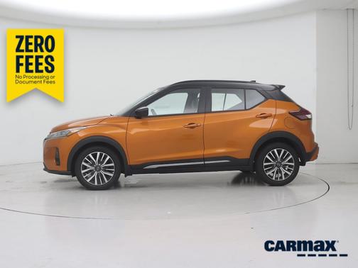 Orange 2024 Nissan Kicks SR