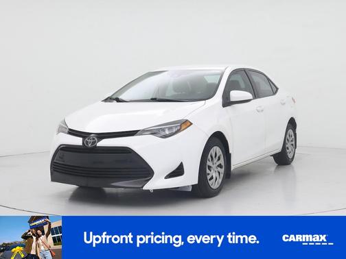 White 2018 Toyota Corolla LE
