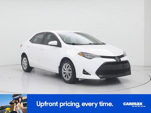 White 2018 Toyota Corolla LE