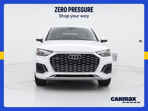White 2022 Audi Q5 Sportback S-Line Premium