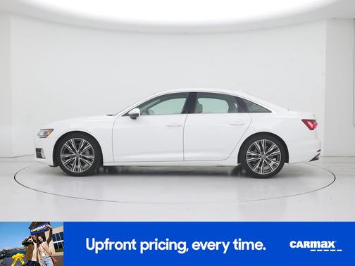 White 2019 Audi A6 Premium
