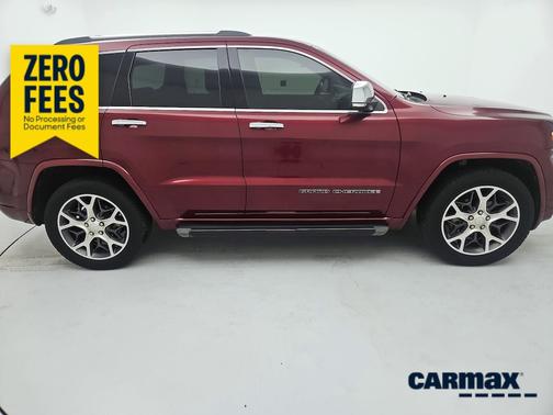 Burgundy 2019 Jeep Grand Cherokee Overland