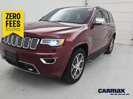 Burgundy 2019 Jeep Grand Cherokee Overland