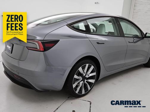 Silver 2025 Tesla Model 3 Long Range