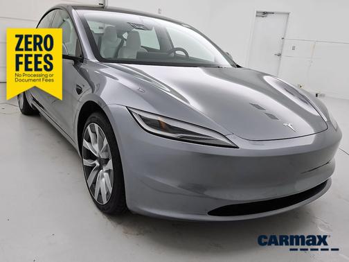 Silver 2025 Tesla Model 3 Long Range