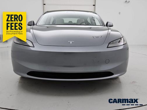 Silver 2025 Tesla Model 3 Long Range