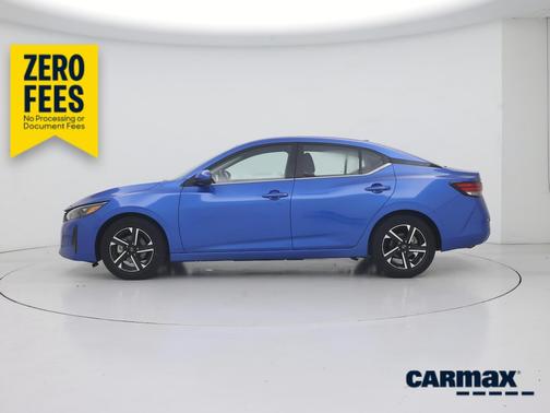Blue 2025 Nissan Sentra SV