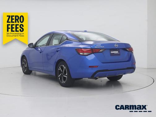Blue 2025 Nissan Sentra SV