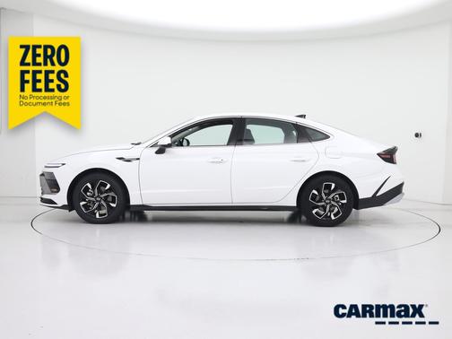 White 2025 Hyundai SONATA SEL