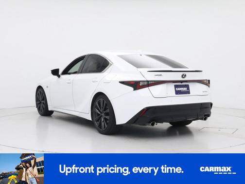 White 2022 Lexus IS 350 F-Sport