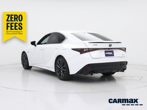 White 2022 Lexus IS 350 F-Sport