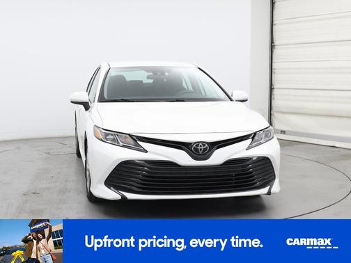 White 2020 Toyota Camry LE
