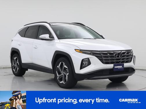 White 2024 Hyundai TUCSON Hybrid Limited